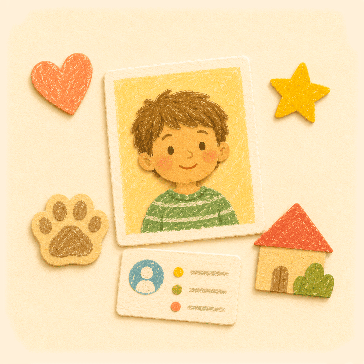 Detalles personalizados del niño
