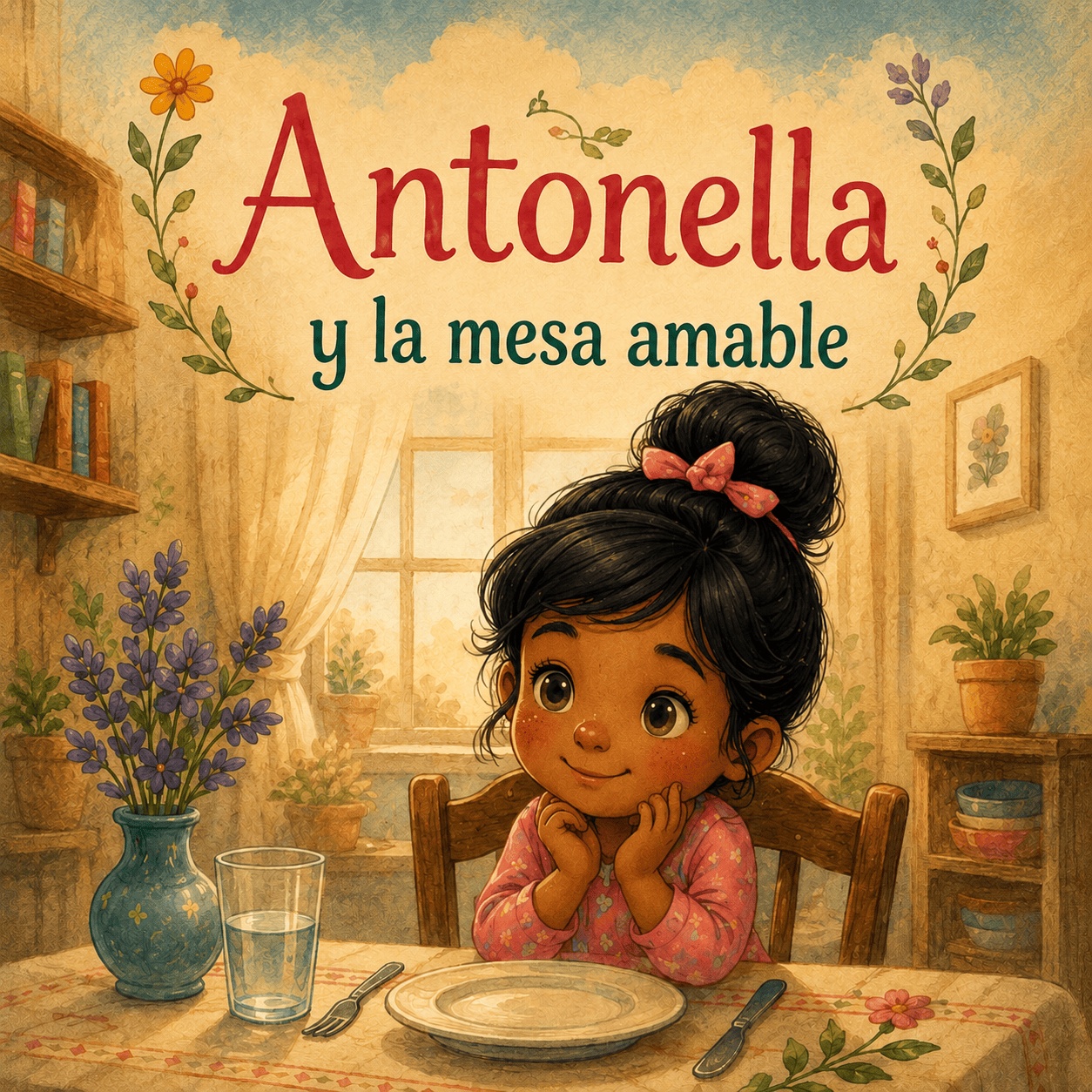 Portada ficticia de Antonella sobre modales